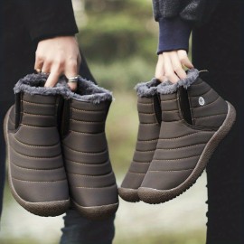 Men's Snow Boots Thermal Winter Shoes Boots, Casual Walking Shoes