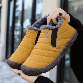 Men's Snow Boots Thermal Winter Shoes Boots, Casual Walking Shoes
