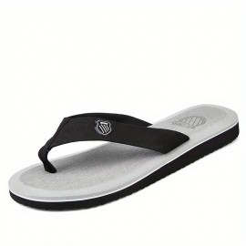 Men's Lightweight Non-Slip Flip Flops, Quick-Drying Comfy Thong Sandals For Indoor Outdoor, Summer