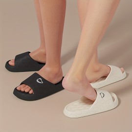 Men's Cloud Slides Pillow Sliders, Casual Non Slip Slippers, Open Toe Shoes With Embossed Whale For Indoor Outdoor Beach Shower, Spring And Summer