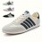 Men's Striped Vintage Running Shoes, Comfy Non Slip Breathable Lace Up Sneakers For Men's Outdoor Activities