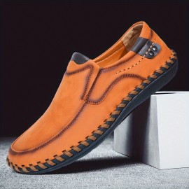 Men's Casual Slip On Loafers Breathable Shoes