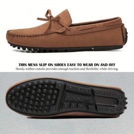 Men's Moccasins Slippers, Men's House Shoes, Men's Indoor Outdoor Slip-on Shoes
