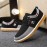 Men's Comfy Canvas Shoes, Breathable Lace-up Casual Walking Shoes For Office Walking Driving, Spring Summer And Autumn